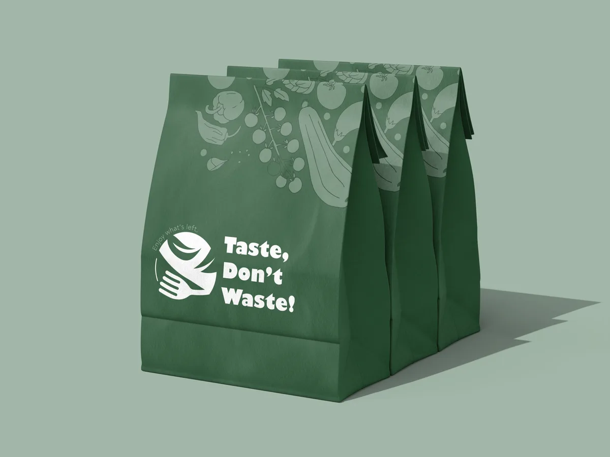 Taste Don't Waste surprise food bag