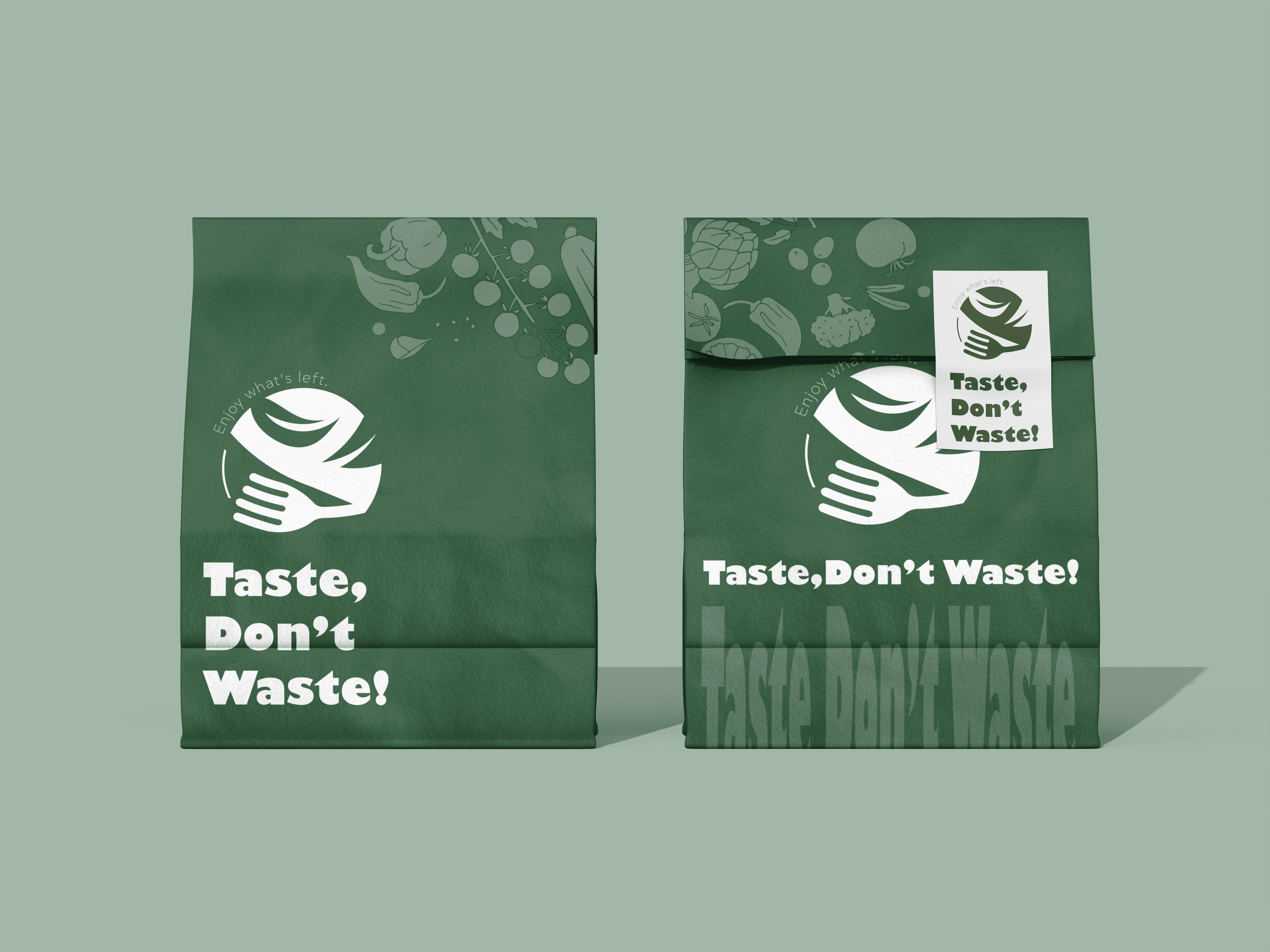 Taste Don’t Waste bags